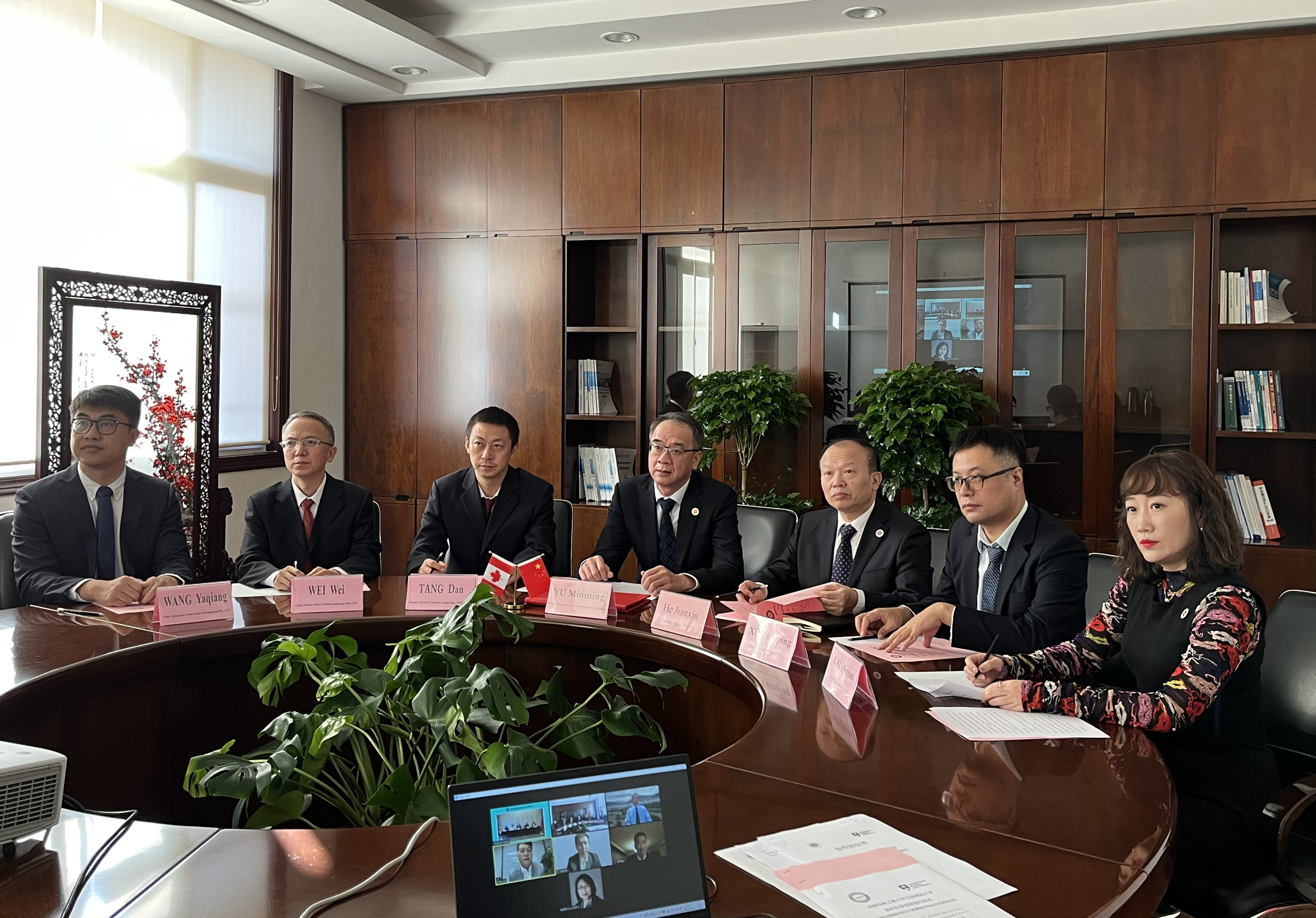 学校与加拿大汤姆逊大学合作举办数据科学与大数据技术专业本科教育项目签约仪式-国际交流与合作处(国际教育学院)